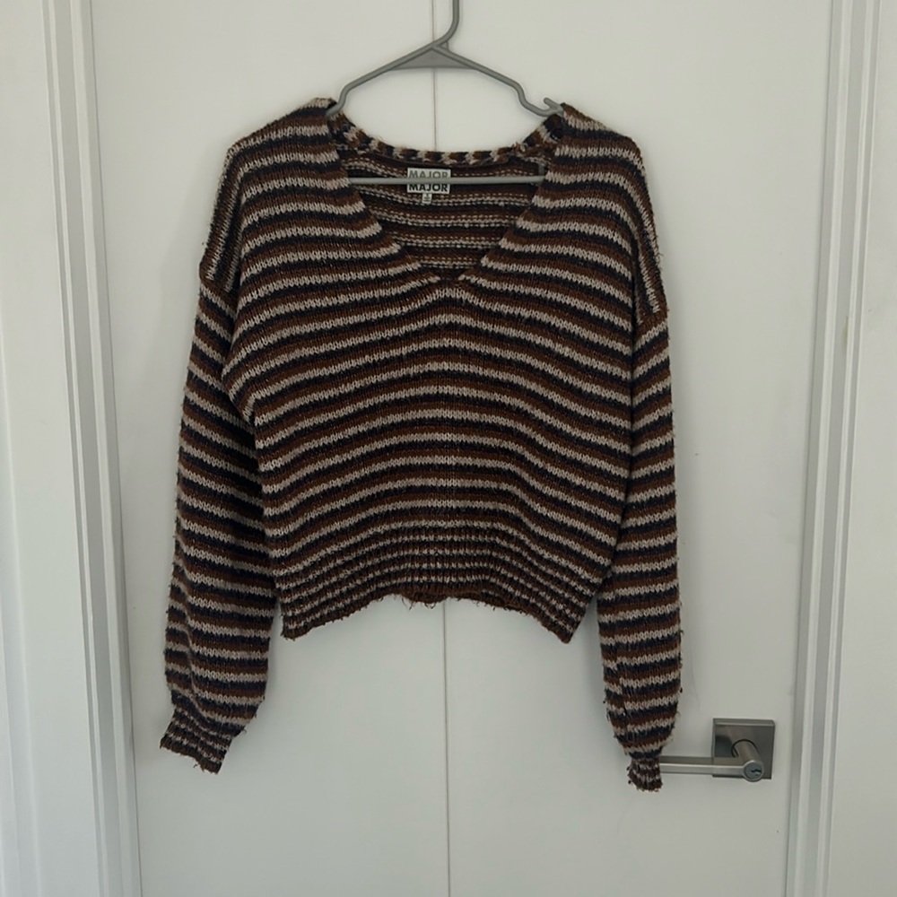 Multi Color Stripped Sweater